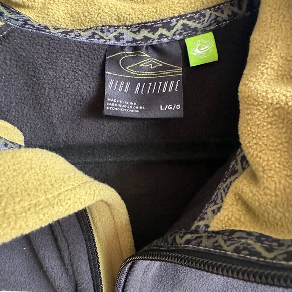 NWT Quiksilver Men's Keller Crew Pullover Fleece Sweatshirt - Picture 3 of 3